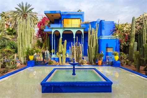 jardin yves saint laurent marrakech.